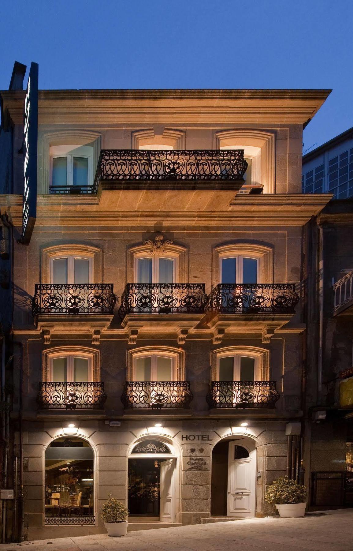 Hotel Puerta Gamboa Vigo Bagian luar foto